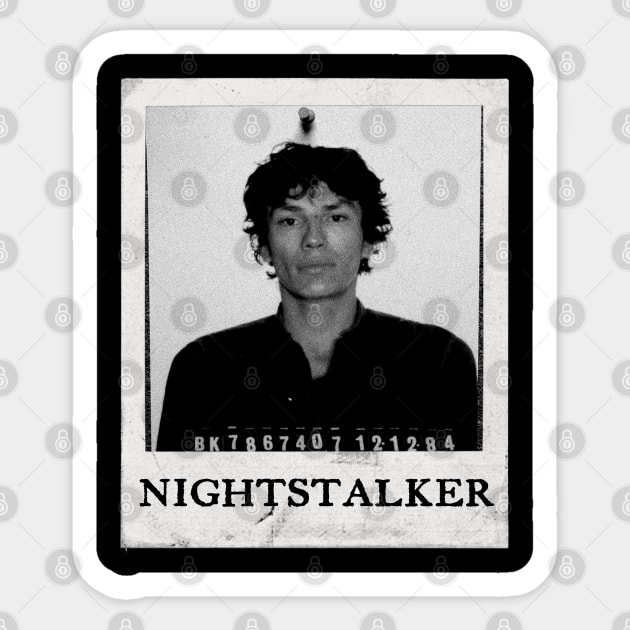 RICHARD RAMIREZ Sticker by ohyeahh